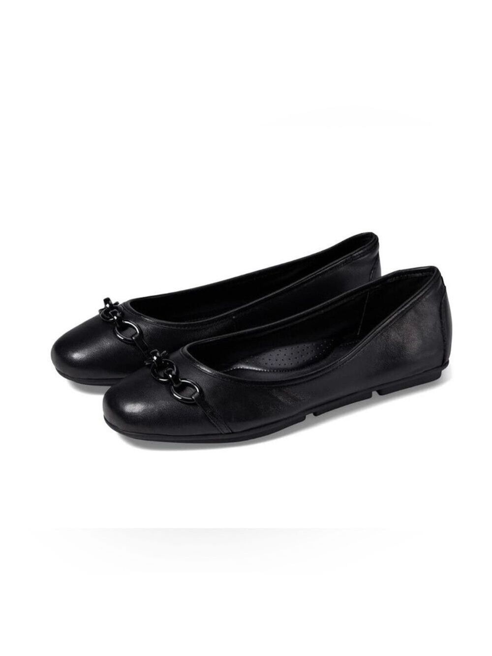 Easy Spirit Brandi Casual Slip On Leather Ballet Flats - new